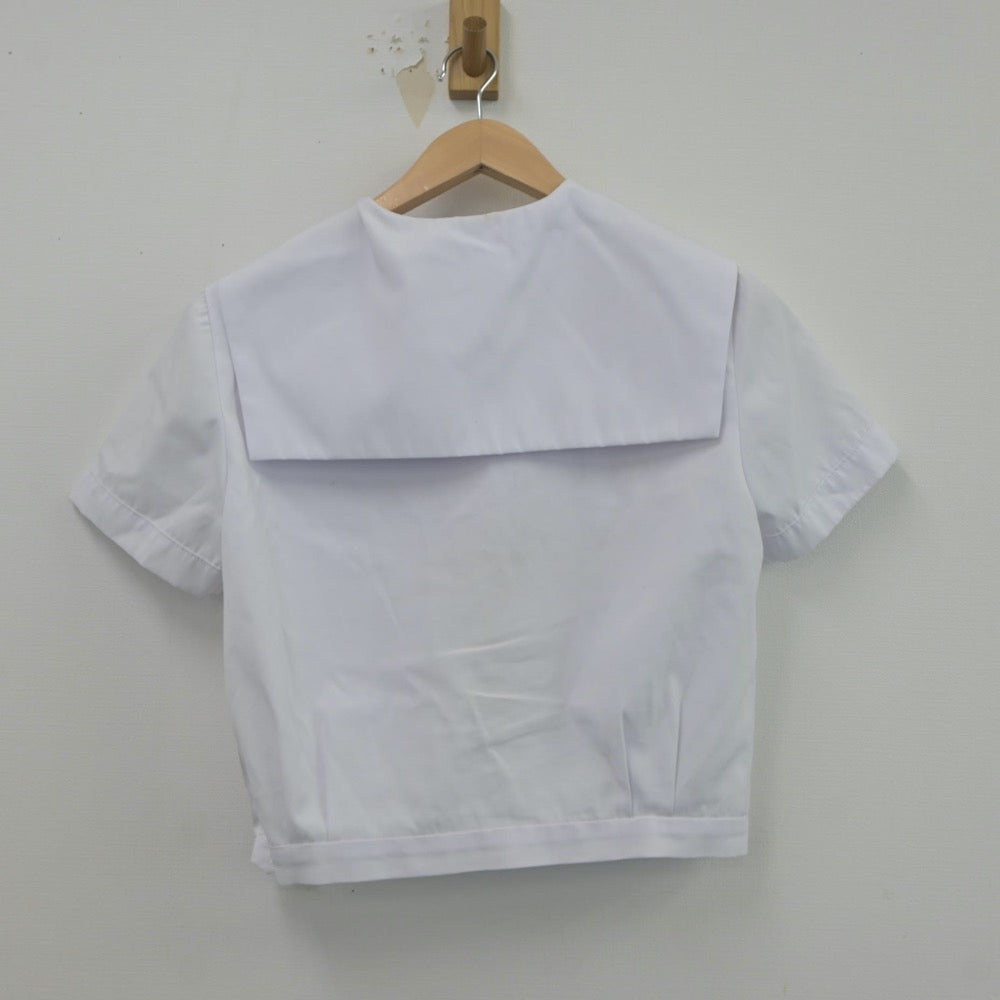 【中古】石川県 津幡中学校 女子制服 2点（セーラー服）sf023677