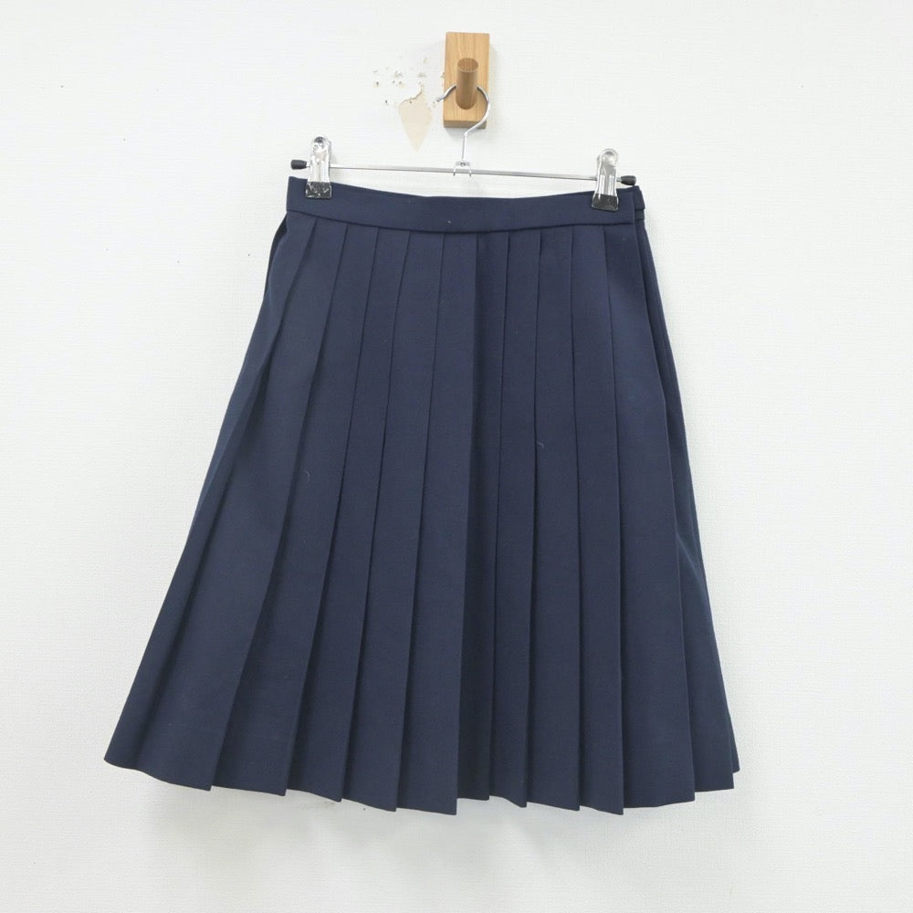 【中古】茨城県 鹿島高等学校 女子制服 3点（セーラー服・スカート）sf023681