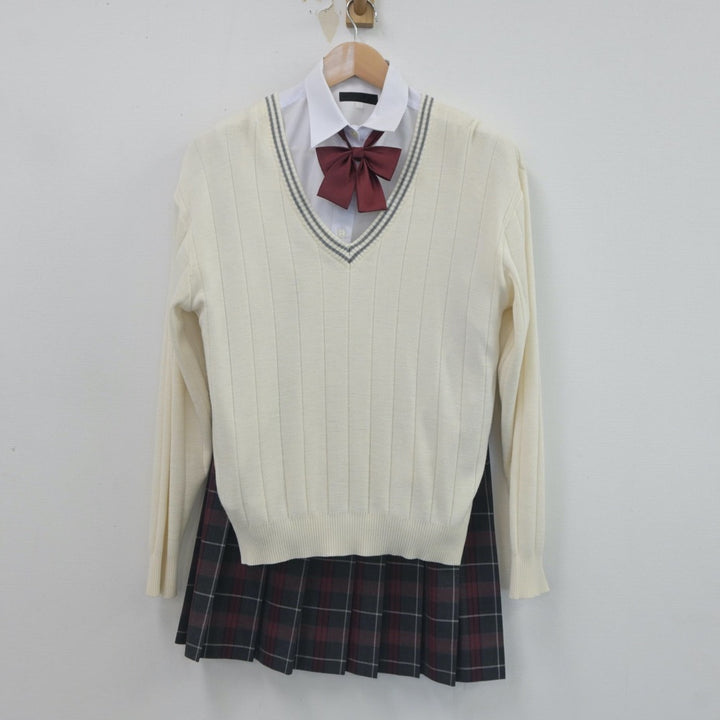 中古制服】神奈川県 横浜商科大学高等学校 女子制服 6点 中古制服】神奈川県 横浜商科大学高等学校 女子制服 6点