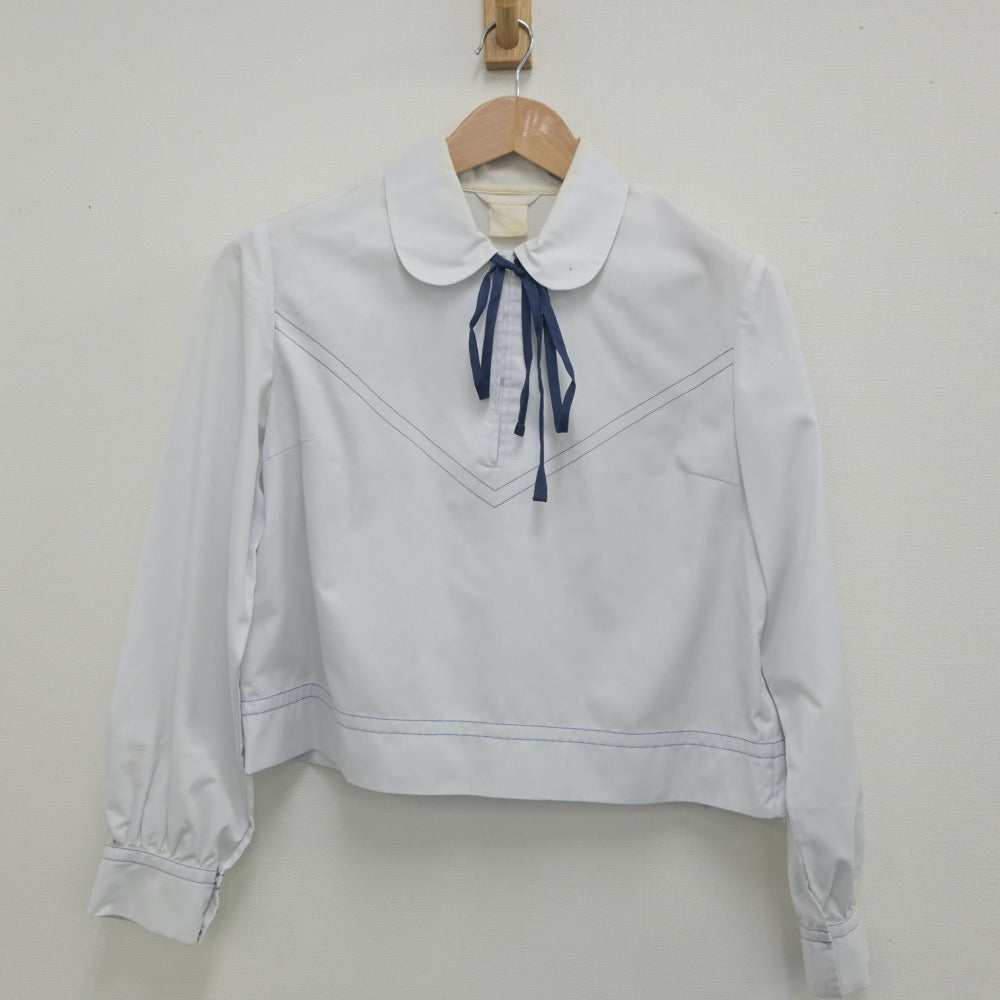 【中古】鹿児島県 鹿児島純心女子高等学校 女子制服 2点（シャツ・スカート）sf023702