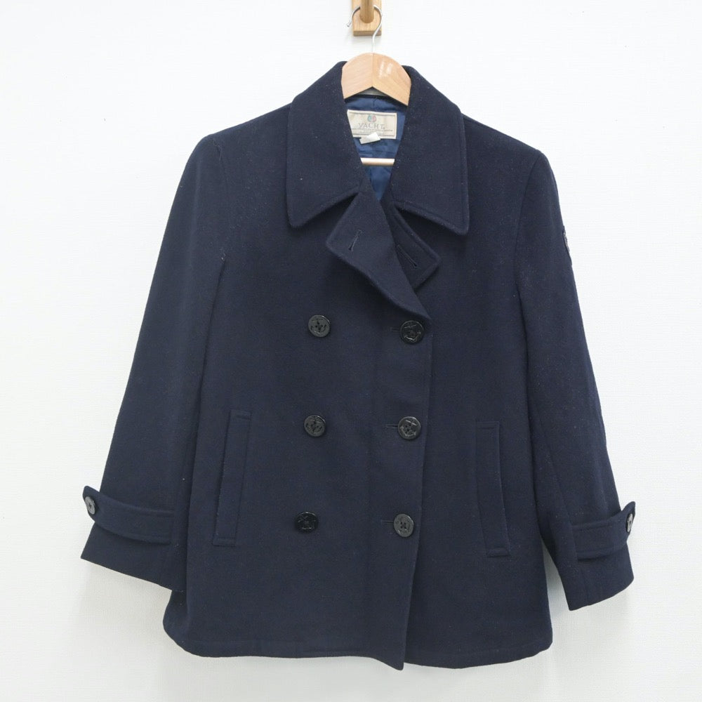 【中古】群馬県 共愛学園高等学校 女子制服 1点（コート）sf023705