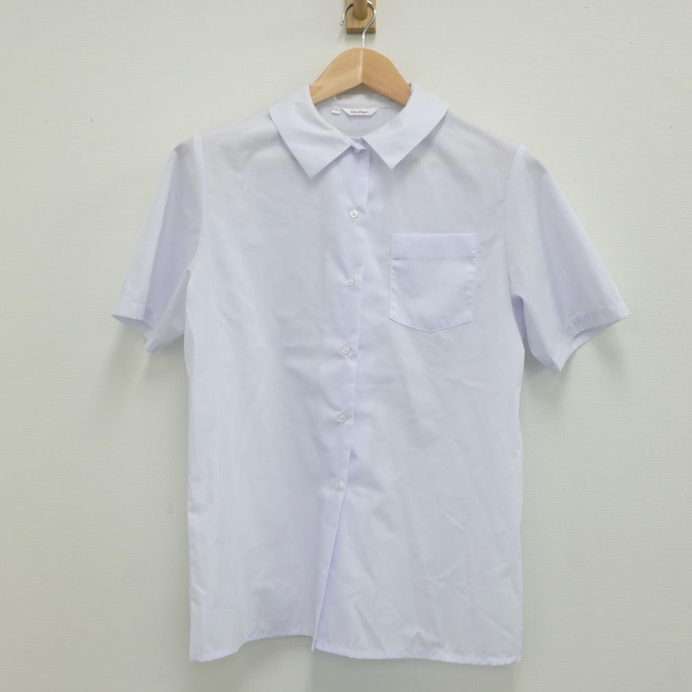 【中古】兵庫県 浜脇中学校 女子制服 2点（シャツ・スカート）sf023714