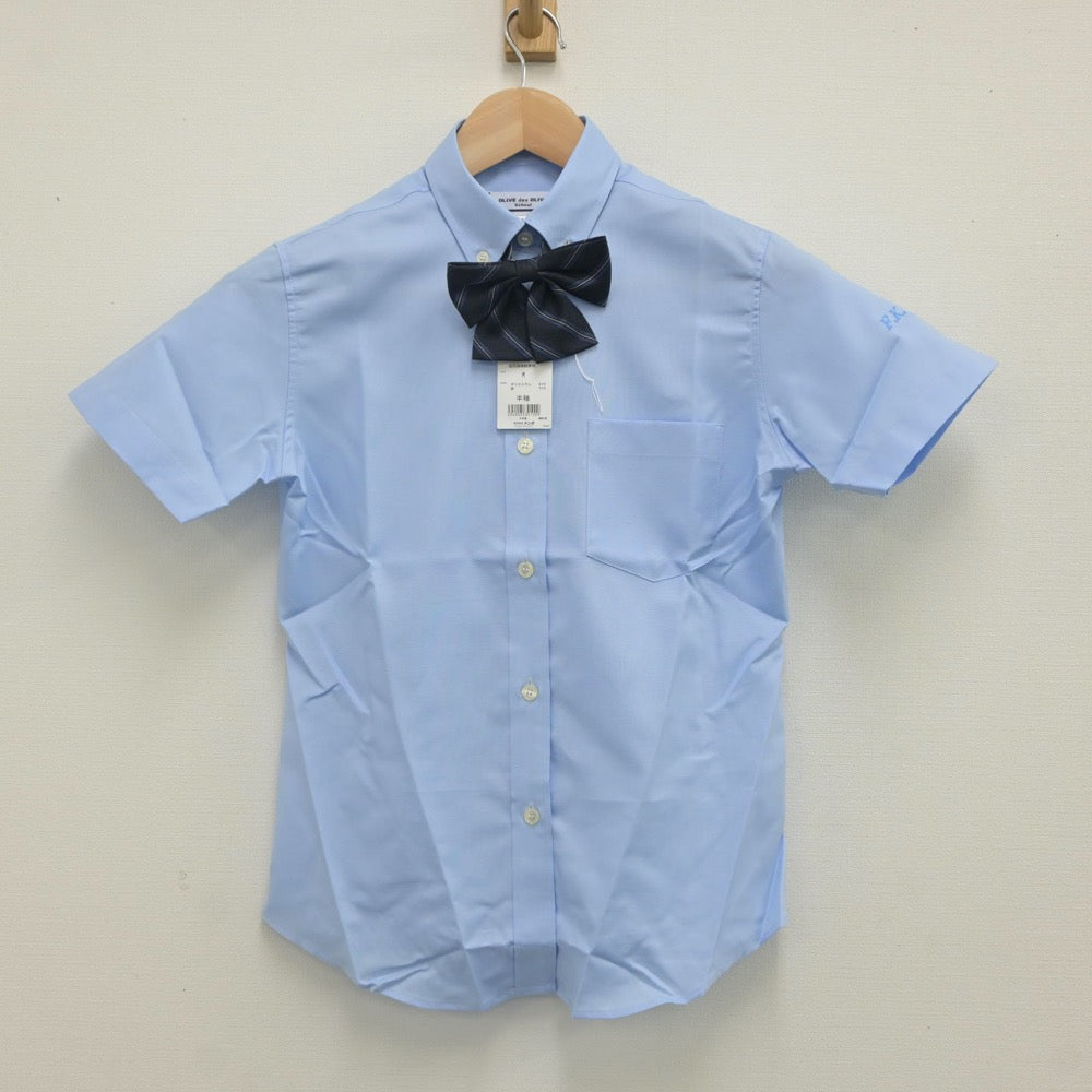 【中古】福岡県 光倫館高等学校 女子制服 3点（シャツ・スカート）sf023719