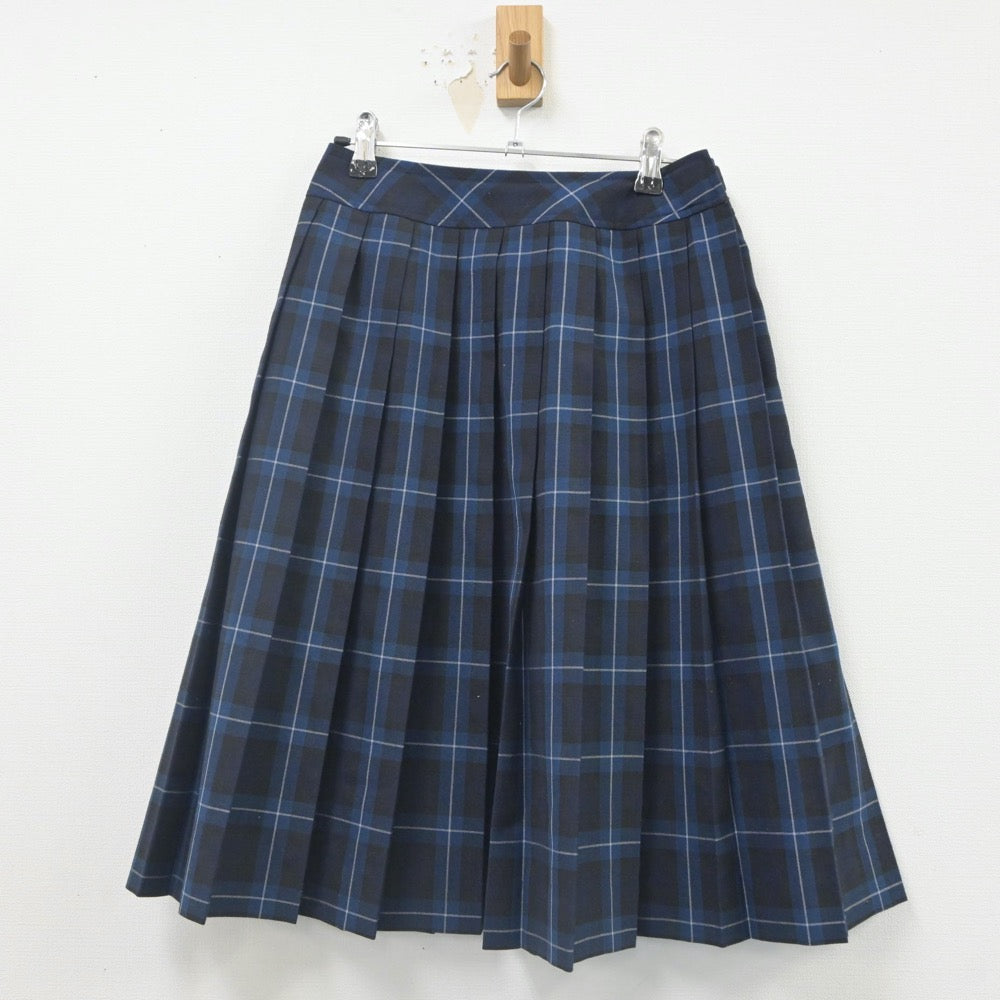 【中古】福岡県 光倫館高等学校 女子制服 3点（シャツ・スカート）sf023719