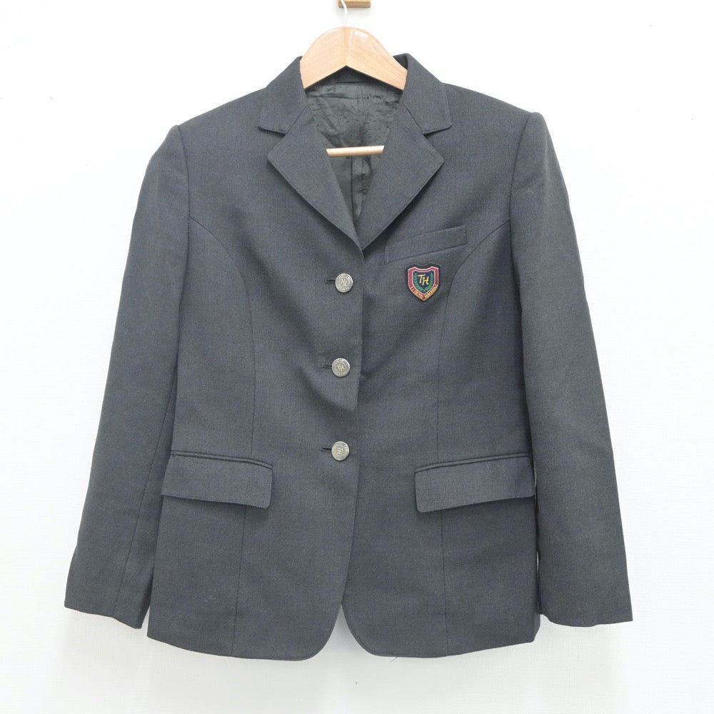 【中古】東京都 帝京八王子高等学校 女子制服 3点（ブレザー・スカート）sf023722