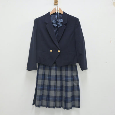 【中古】栃木県 石橋中学校 女子制服 3点（ブレザー・スカート）sf023726