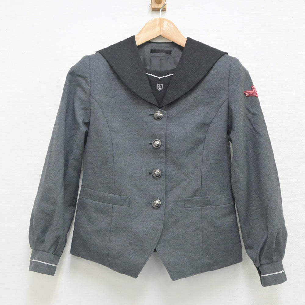 【中古】愛知県 杜若高等学校 女子制服 2点（ブレザー・スカート）sf023729