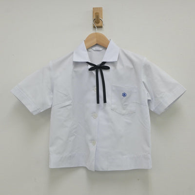 【中古】高知県 追手前高等学校 女子制服 4点（シャツ・スカート）sf023731