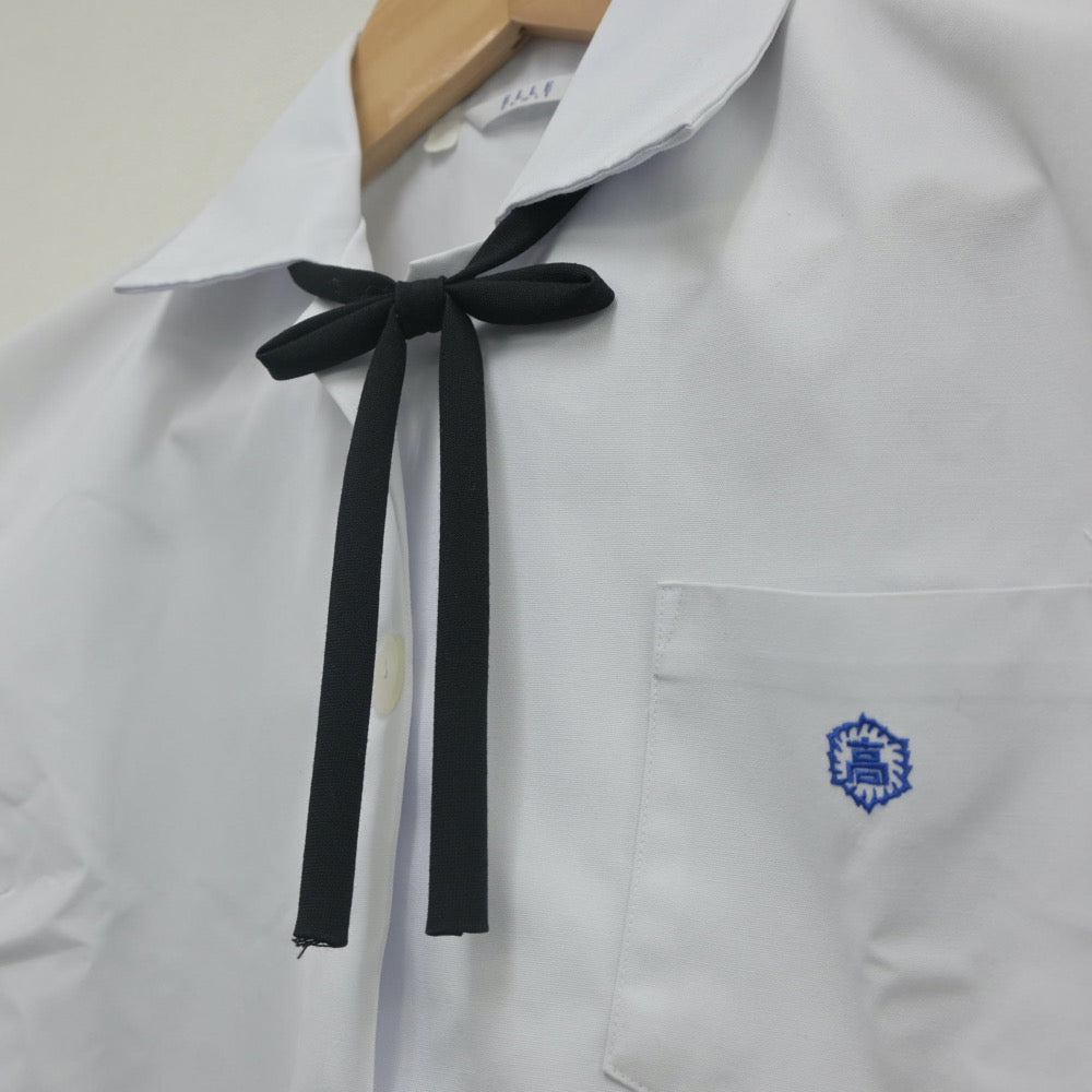 【中古】高知県 追手前高等学校 女子制服 4点（シャツ・スカート）sf023731