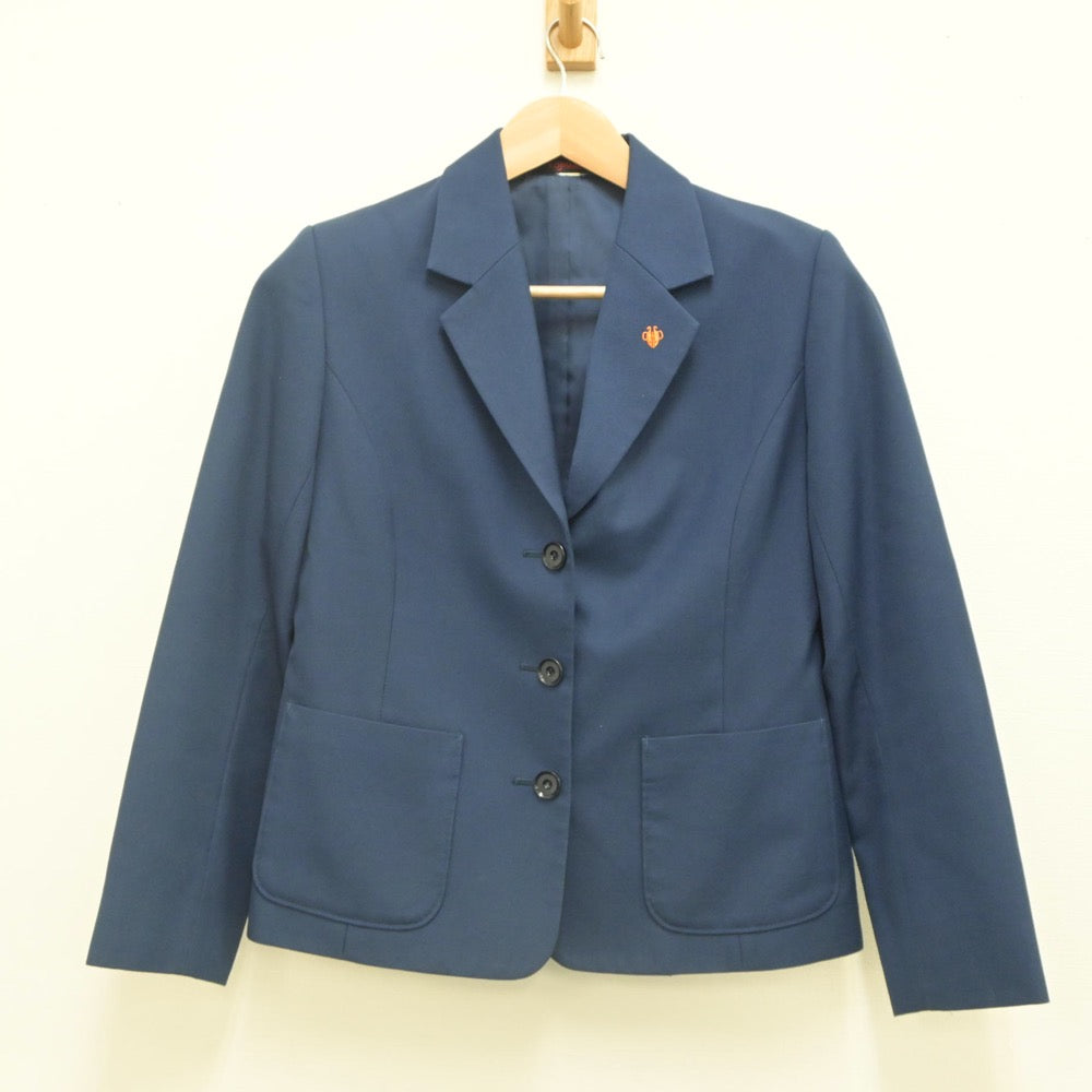 【中古】高知県 高知大学附属中学校 女子制服 2点（ブレザー・ジャンパースカート）sf023736