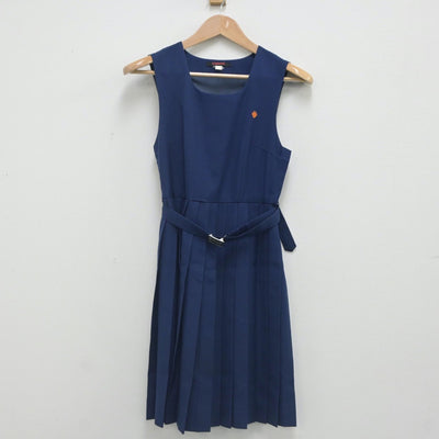 【中古】高知県 高知大学附属中学校 女子制服 2点（ブレザー・ジャンパースカート）sf023736