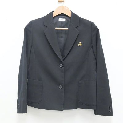 【中古】高知県 小津高等学校 女子制服 2点（ブレザー・スカート）sf023738