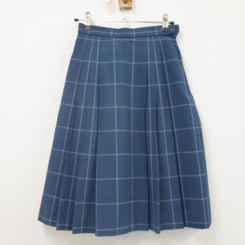 【中古】富山県 富山南高等学校 女子制服 2点（シャツ・スカート）sf023744