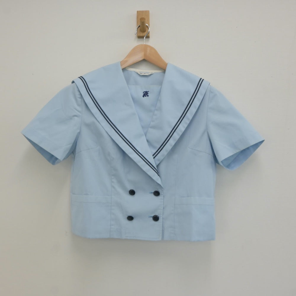 【中古】青森県 青森県立青森北高等学校 女子制服 1点（セーラー服）sf023767