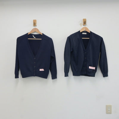 【中古】大阪府 明浄学院高等学校 女子制服 2点（ニット）sf023771