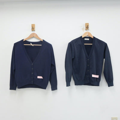 【中古】大阪府 明浄学院高等学校 女子制服 2点（ニット）sf023771