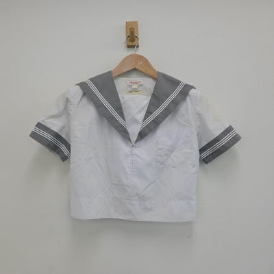 【中古】大阪府 明浄学院高等学校 女子制服 1点（セーラー服）sf023773