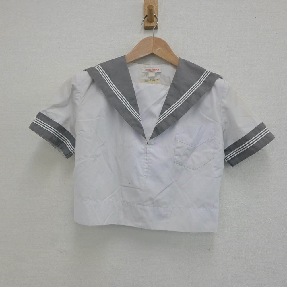 【中古】大阪府 明浄学院高等学校 女子制服 1点（セーラー服）sf023773