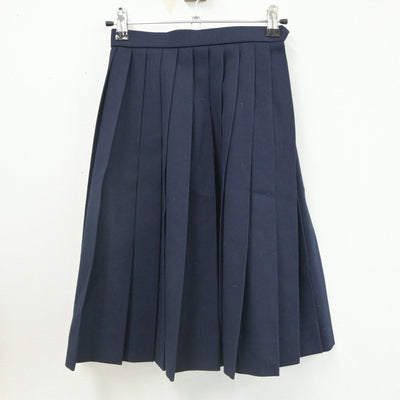 【中古】北海道 登別市立緑陽中学校 女子制服 2点（セーラー服・スカート）sf023780