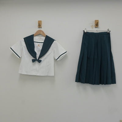 【中古】千葉県 千葉県立成田国際高等学校 女子制服 3点（セーラー服・スカート）sf023786