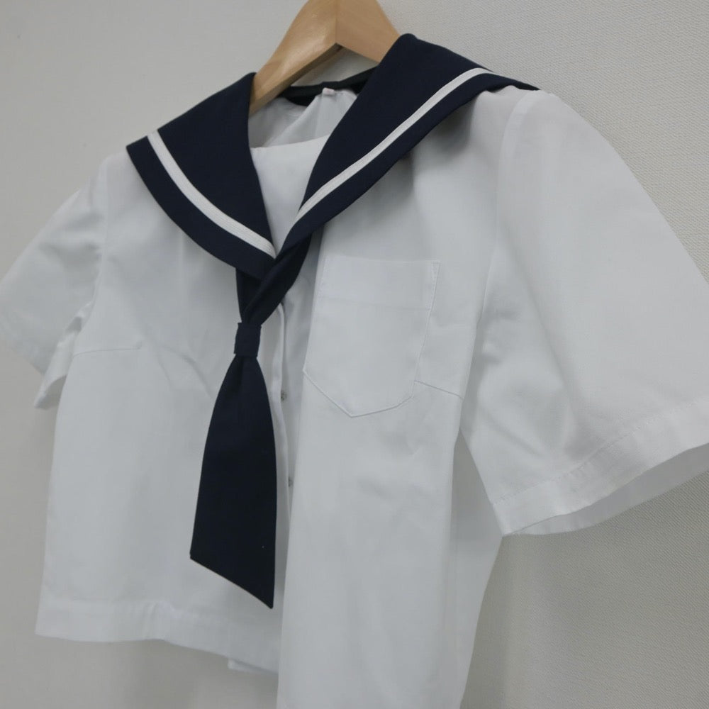 【中古】北海道 赤平市立赤平中学校 女子制服 1点（セーラー服）sf023787