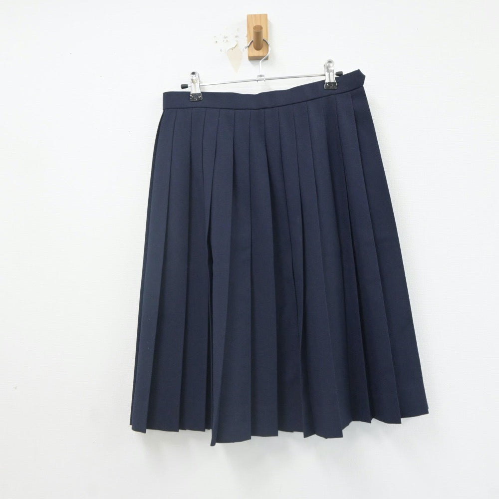 【中古】北海道 赤平市立赤平中学校 女子制服 2点（セーラー服・スカート）sf023788