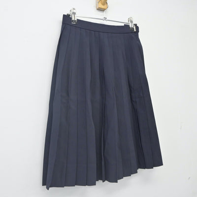 【中古】島根県 浜田商業高等学校 女子制服 1点（スカート）sf023802