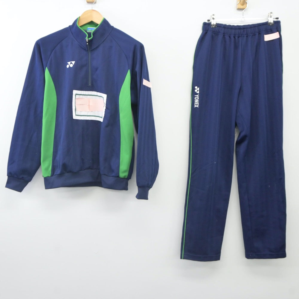 【中古】熊本県 水俣高等学校 女子制服 2点（ジャージ 上・ジャージ 下）sf023818