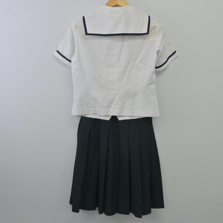 【中古】岐阜県 多治見西高等学校 女子制服 2点（セーラー服・スカート）sf023826