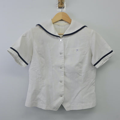 【中古】岐阜県 多治見西高等学校 女子制服 2点（セーラー服・スカート）sf023826