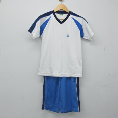 【中古】千葉県 幕張総合高等学校 女子制服 2点（体操服 上・体操服 下）sf023854