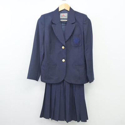 【中古】神奈川県 日本大学高等学校 女子制服 2点（ブレザー・スカート）sf023855