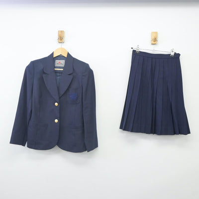 【中古】神奈川県 日本大学高等学校 女子制服 2点（ブレザー・スカート）sf023855