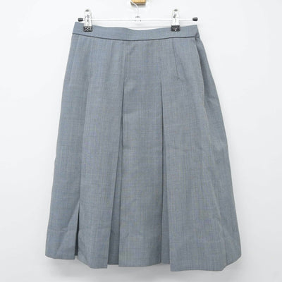 【中古】埼玉県 八潮中学校 女子制服 2点（ベスト・スカート）sf023866