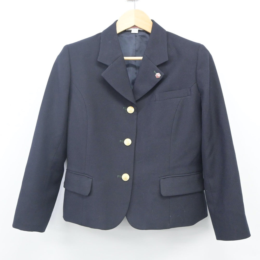 【中古】岩手県 盛岡中央高等学校 女子制服 2点（ブレザー・スカート）sf023870