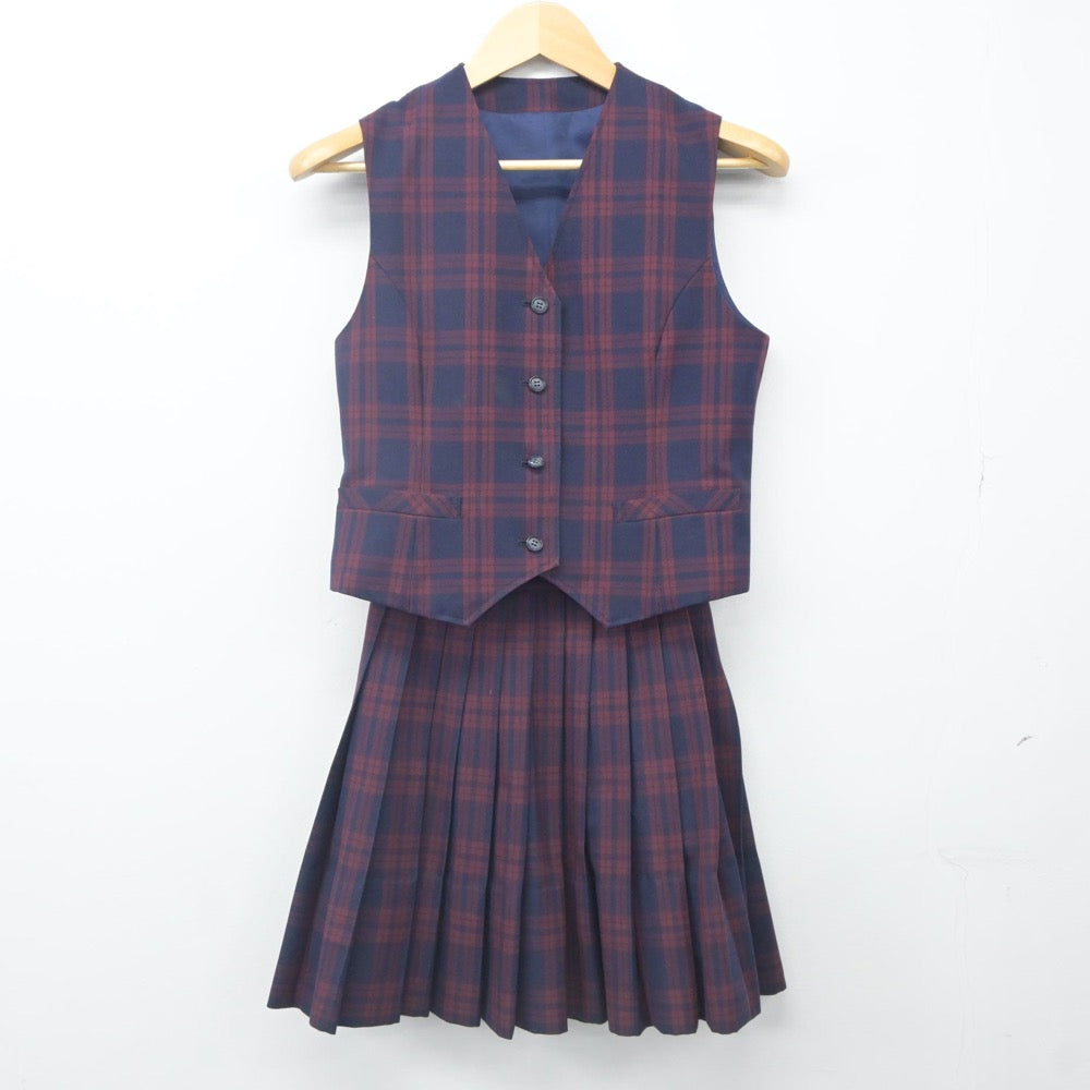 【中古】兵庫県 新宮高等学校 女子制服 3点（ブレザー・ベスト・スカート）sf023876