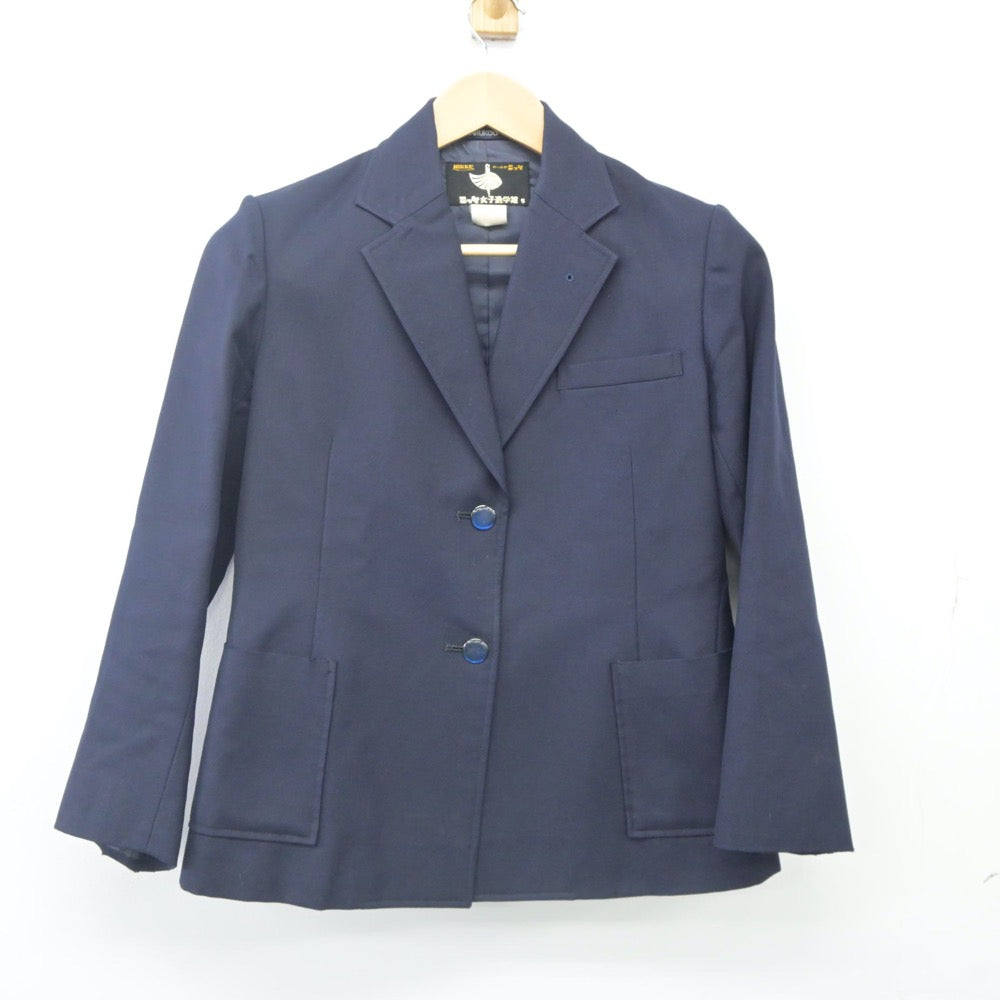 【中古】東京都 浅間中学校 女子制服 3点（ブレザー・スカート）sf023900