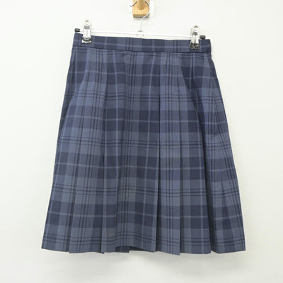 【中古】神奈川県 川崎市立橘高等学校 女子制服 2点（ベスト・スカート）sf023914