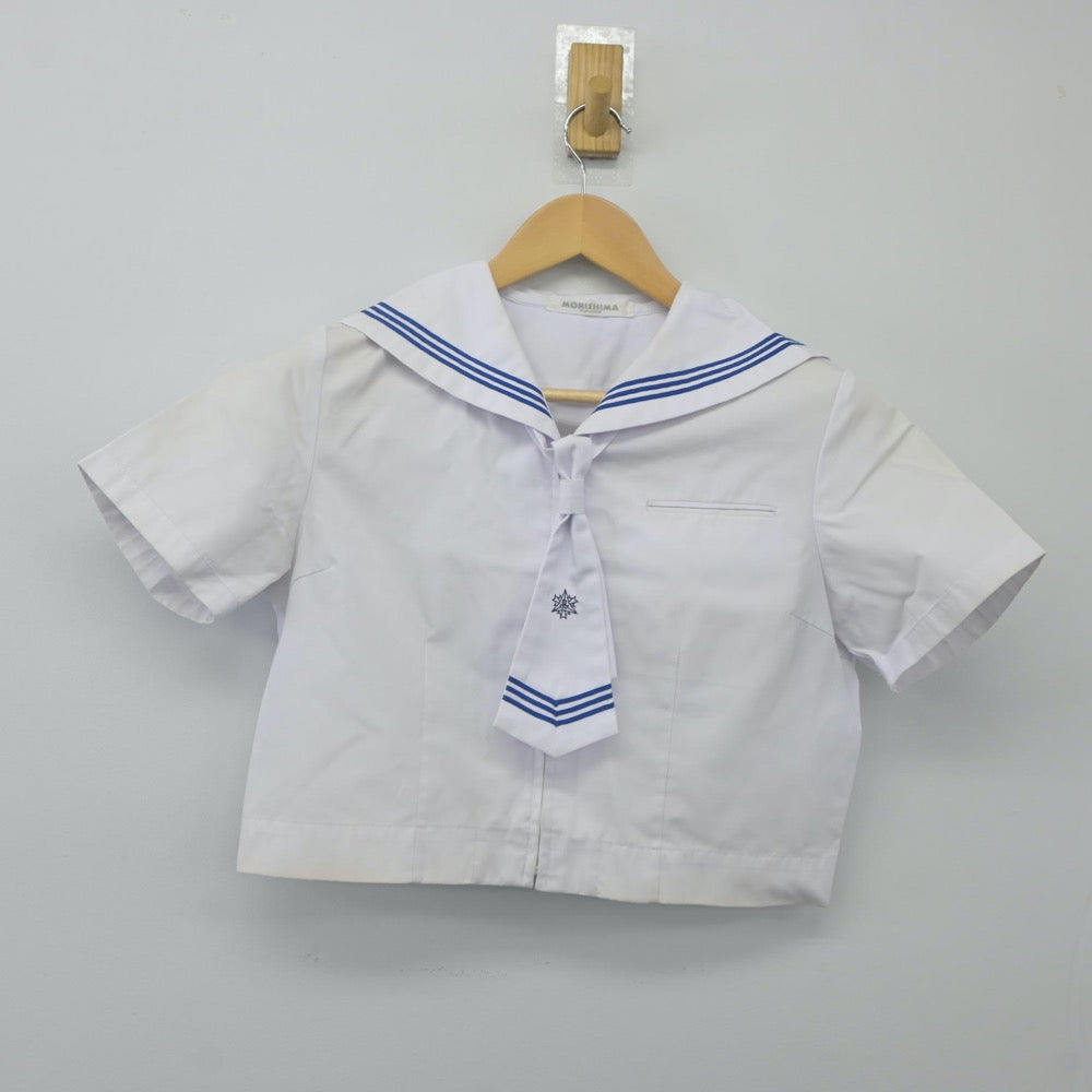 【中古】福岡県 香住ケ丘高等学校 女子制服 3点（セーラー服）sf023921