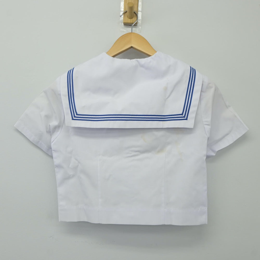 【中古】福岡県 香住ケ丘高等学校 女子制服 3点（セーラー服・スカート）sf023922