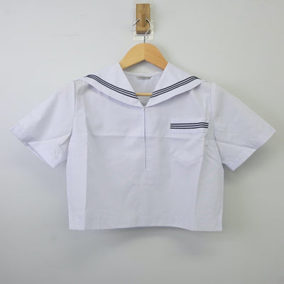 【中古】静岡県 浜松市立高等学校 女子制服 2点（セーラー服・セーラー服）sf023930