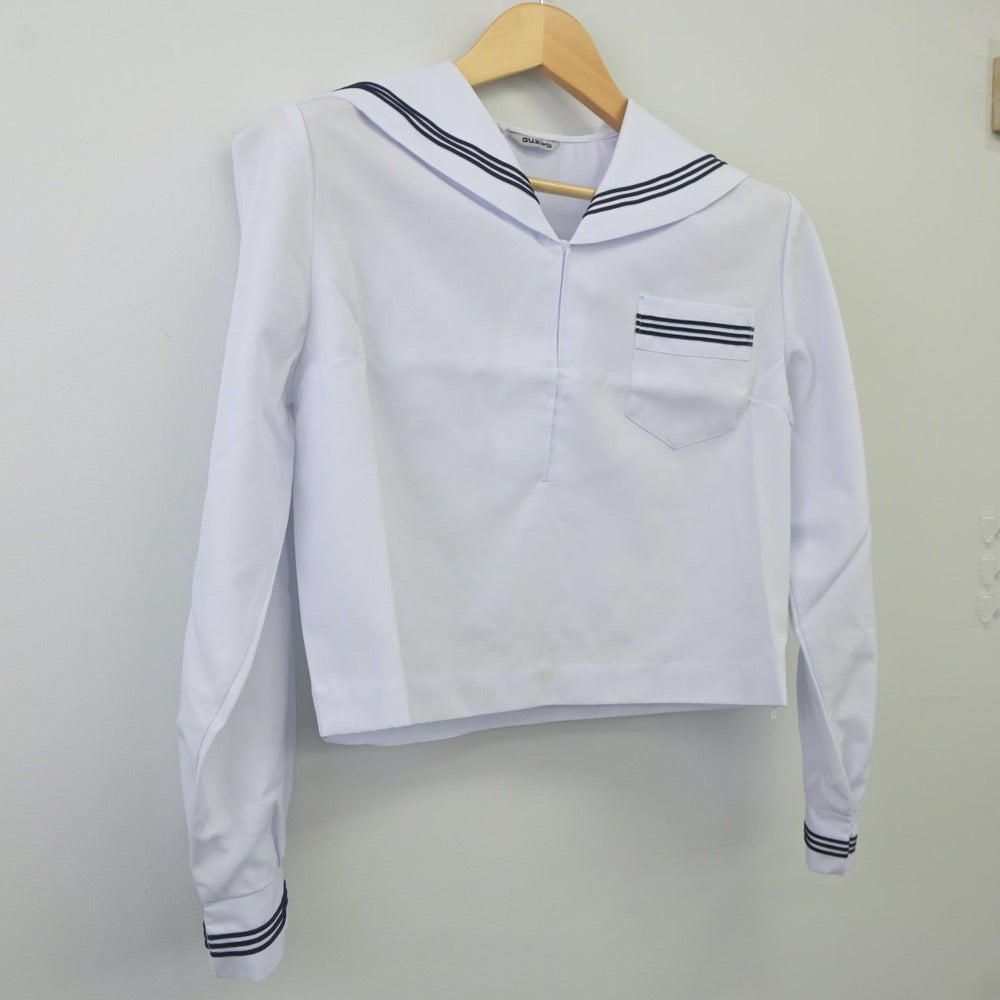 【中古】静岡県 浜松市立高等学校 女子制服 1点（セーラー服）sf023932