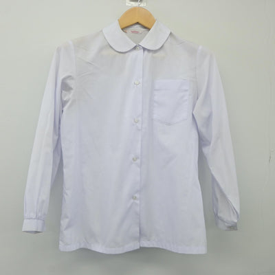 【中古】広島県 二葉中学校 女子制服 4点（ブレザー・シャツ・ジャンパースカート）sf023933