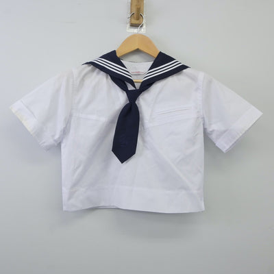 【中古】東京都 大妻多摩中学高等学校 女子制服 3点（セーラー服・ニット）sf023945