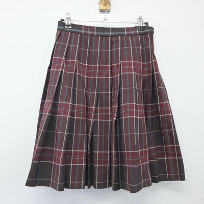 【中古】愛知県 清林館高等学校 女子制服 5点（ブレザー・ニット・スカート）sf023956