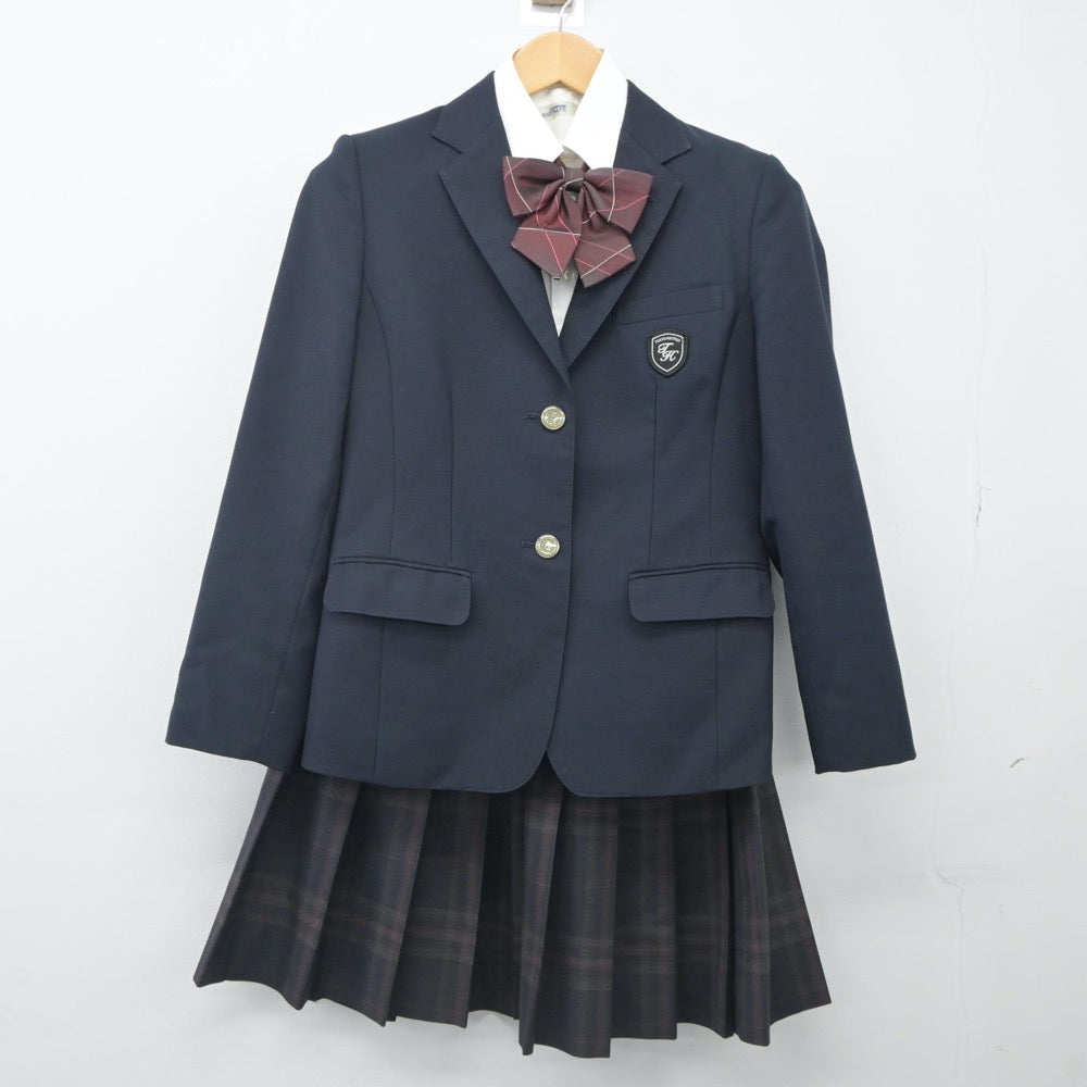 【中古】東京都 帝京八王子高等学校 女子制服 4点（ブレザー・シャツ・スカート）sf023958