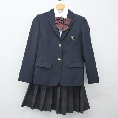 【中古】東京都 帝京八王子高等学校 女子制服 4点（ブレザー・シャツ・スカート）sf023958