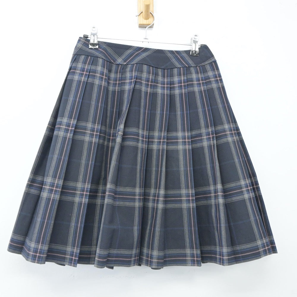 【中古】東京都 帝京八王子高等学校 女子制服 3点（シャツ・ニット・スカート）sf023959