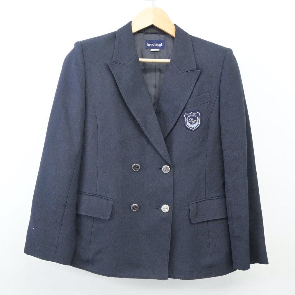 【中古】千葉県 木更津東高等学校 女子制服 3点（ブレザー・スカート）sf023967