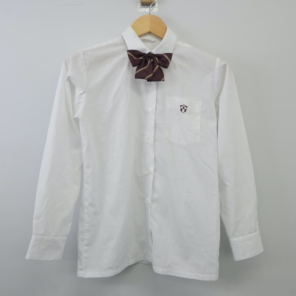 【中古】岐阜県 済美高等学校 女子制服 5点（ブレザー・シャツ・スカート）sf023971